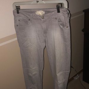 Comfortable grey jeans